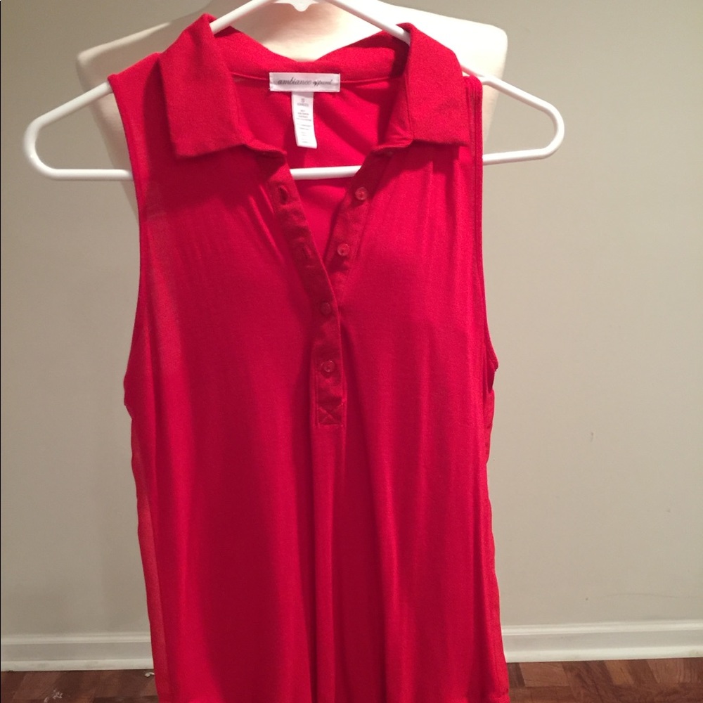 Mixed media tunic